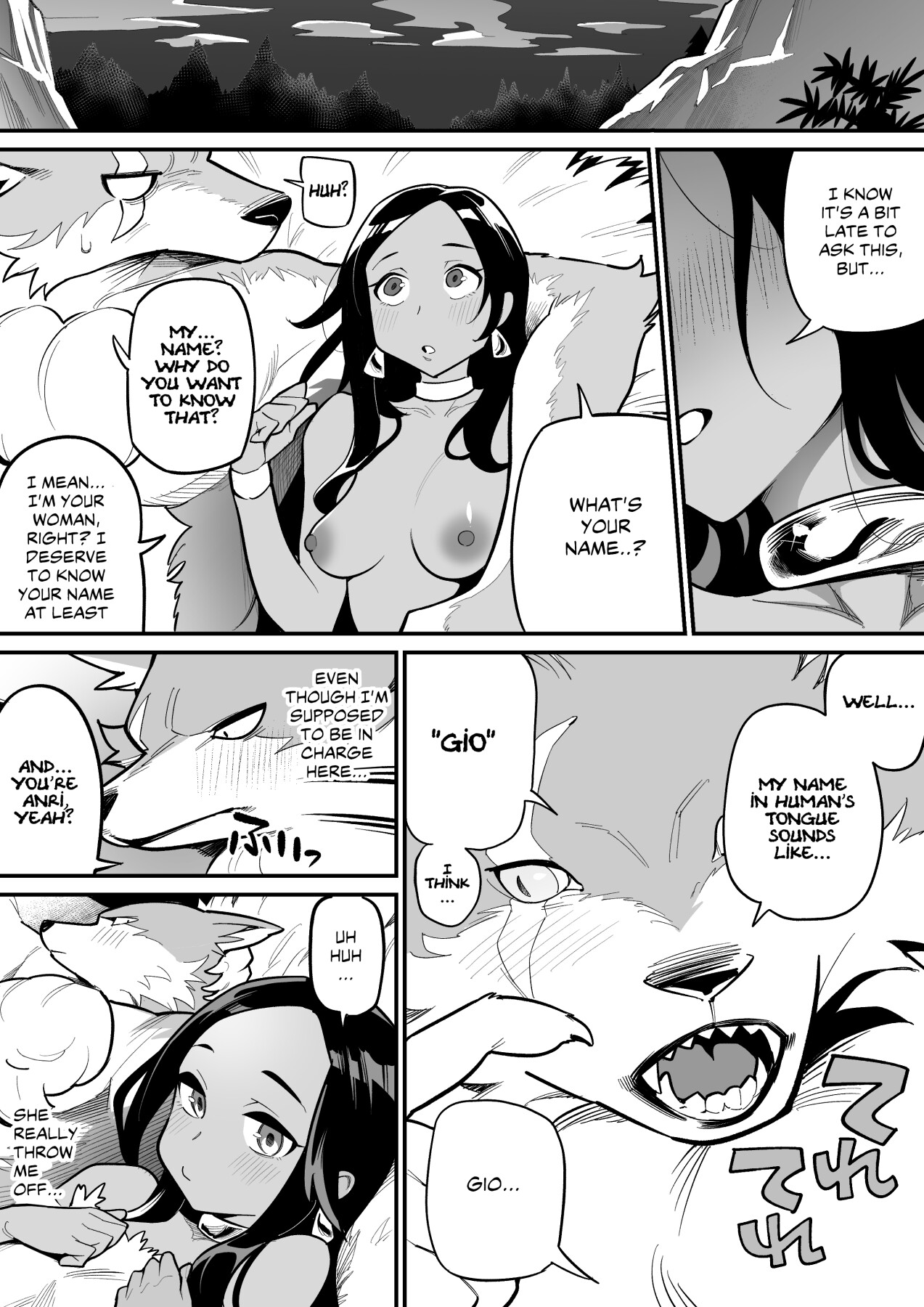 Hentai Manga Comic-Beastman x Female Warrior NTR-Read-30